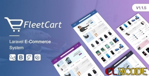 More information about "FleetCart v1.1.5 - Laravel Ecommerce System"