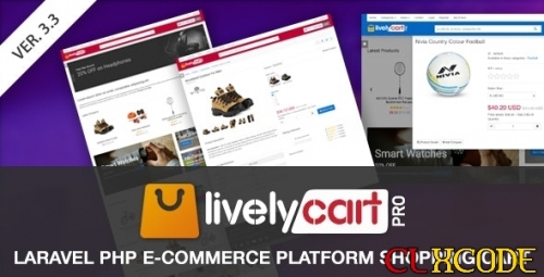 More information about "LivelyCart PRO v3.4.0 - Laravel E-Commerce Platform | Shopping Cart"