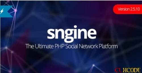 More information about "Sngine v2.5.10 - The Ultimate PHP Social Network Platform Nulled"