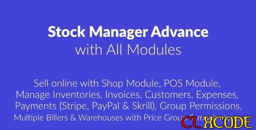 More information about "Stock Manager Advance with All Modules v3.4.29"