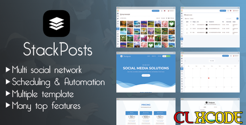 More information about "Stackposts v6.5 Nulled - Social Marketing Tool Regular License With Auto Update"