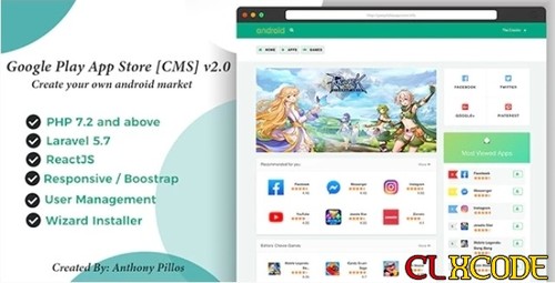 More information about "Google Play App Store CMS v2.0.8"