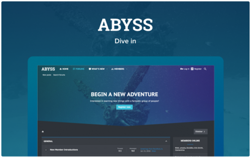 More information about "Abyss 2.1.8.1.0 - Dark FLAT Style XenForo"