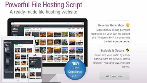 More information about "Yetishare v4.5.5 Nulled - File Hosting"