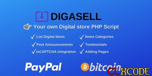 More information about "DigaSell - Digital store PHP Script"