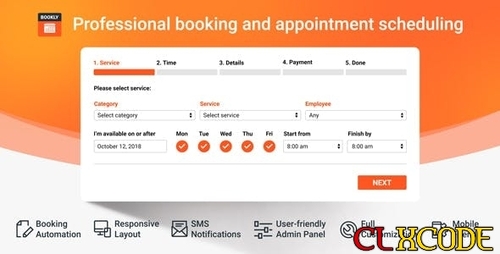 More information about "Bookly – Appointment Booking and Scheduling Software System"