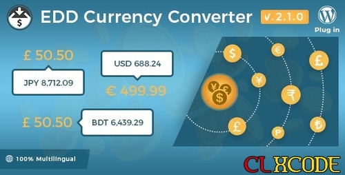 More information about "Easy Digital Downloads Currency Converter v2.1.1"