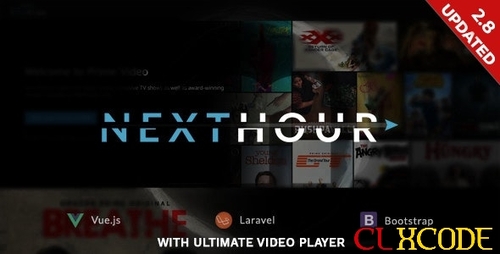 More information about "Next Hour v3.0.1 Nulled - Movie Tv Show & Video Subscription Portal Cms"