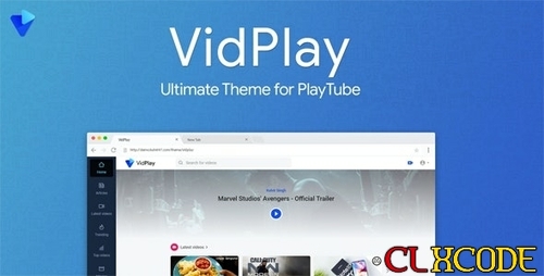 More information about "VidPlay v2.1 - The Ultimate PlayTube Theme"